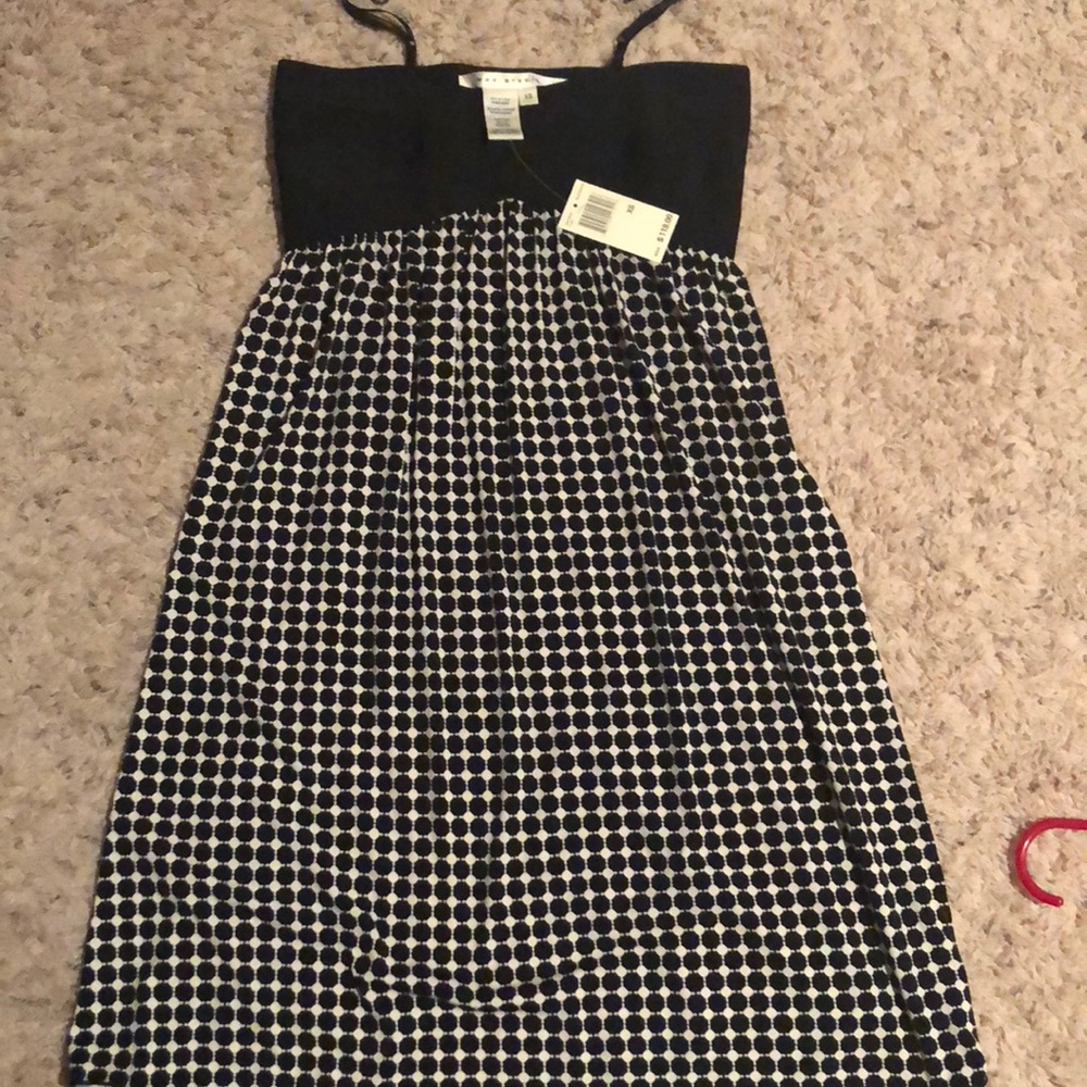 Black and white dress